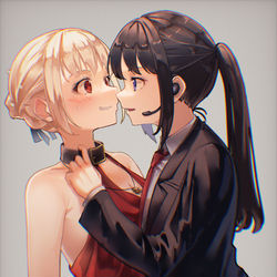 This is a pixiv picture whose title is 蒲焼き太郎さんとわさびのりこさん.