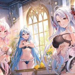 This is a pixiv picture whose title is アズールレーン.