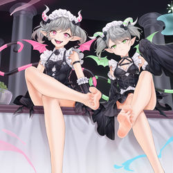 This is a pixiv picture whose title is 白淫城.