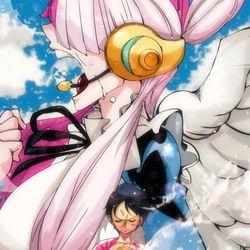 This is a pixiv picture whose title is ONE PIECE FILM RED『新時代』.