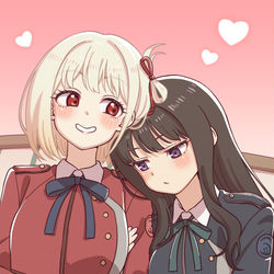 This is a pixiv picture whose title is ♥.
