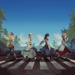 This is a pixiv picture whose title is Fairy road.
