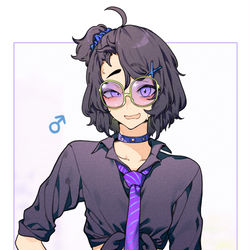 This is a pixiv picture whose title is ギャルザキ.