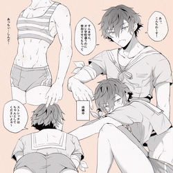 This is a pixiv picture whose title is ブルマジュンくん.