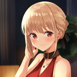 This is a pixiv picture whose title is ドレス千束.