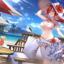 This is a pixiv picture whose title is アズールレーンEN版 4周年記念イラスト.