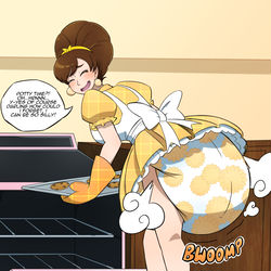 This is a pixiv picture whose title is Padded Wife Returns.
