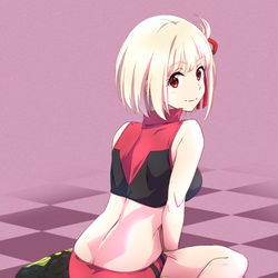 This is a pixiv picture whose title is リコリス・リコイル_03.