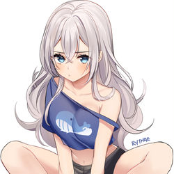 This is a pixiv picture whose title is もう…！.