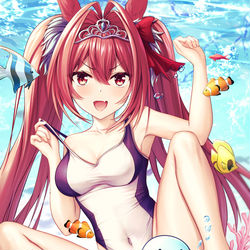 This is a pixiv picture whose title is ダイワスカーレット.