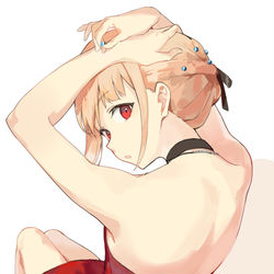 This is a pixiv picture whose title is 千束.