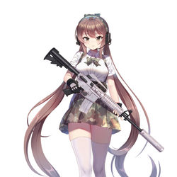 This is a pixiv picture whose title is 新衣装 战术制服.