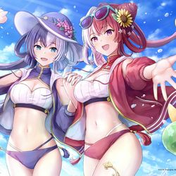 This is a pixiv picture whose title is 4周年おめでとうございます！.