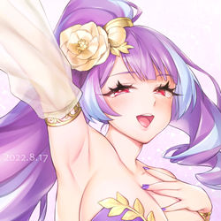 This is a pixiv picture whose title is 美雲ちゃんおめでとう2022.