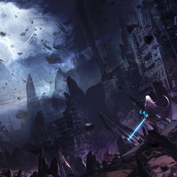 This is a pixiv picture whose title is rock.
