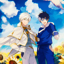 This is a pixiv picture whose title is 夏.