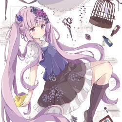 This is a pixiv picture whose title is 無題.