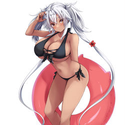 This is a pixiv picture whose title is 水着大和型姉妹.