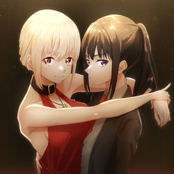 This is a pixiv picture whose title is 蒲焼さんとのり子さん.