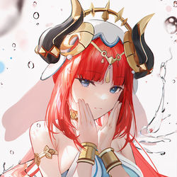 This is a pixiv picture whose title is 妮露.