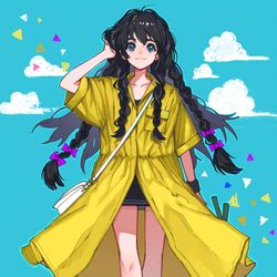 This is a pixiv picture whose title is ワンピース.