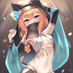 This is a pixiv picture whose title is 踊り子マリー.
