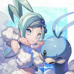 This is a pixiv picture whose title is ポケットモンスターORAS　ルチアとチルタリス.