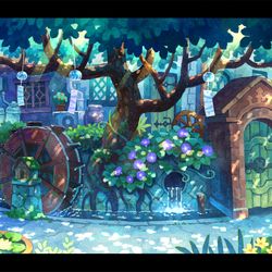 This is a pixiv picture whose title is 納涼通り.