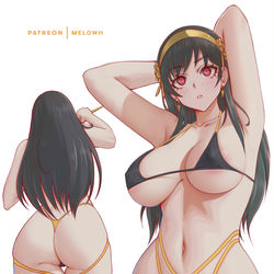 This is a pixiv picture whose title is Yor Forger.