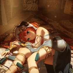 This is a pixiv picture whose title is Nilou.