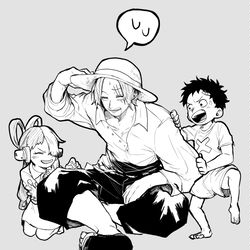 This is a pixiv picture whose title is ワンピース色々.