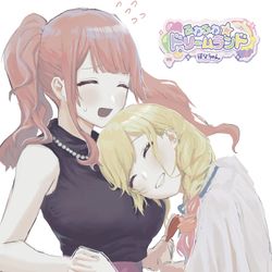 This is a pixiv picture whose title is ツインテ穂波.