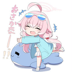 This is a pixiv picture whose title is おさかなー！おじさん.