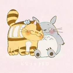 This is a pixiv picture whose title is となりのトトロ.