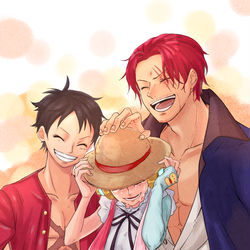 This is a pixiv picture whose title is 会いたかった(※二枚目前髪を足しただけです).