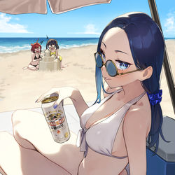 This is a pixiv picture whose title is 近視の姉＃70.