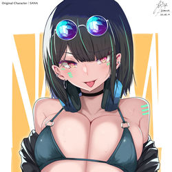 This is a pixiv picture whose title is ビキニギャル #8.