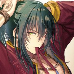 This is a pixiv picture whose title is 水着燕青ありがとう〜！.