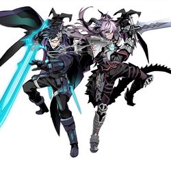 This is a pixiv picture whose title is Dragon Killer.