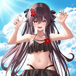 This is a pixiv picture whose title is HUTAO.