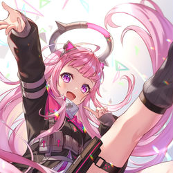 This is a pixiv picture whose title is えむちゃん🍬.