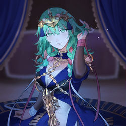 This is a pixiv picture whose title is それはまるで女神のような.
