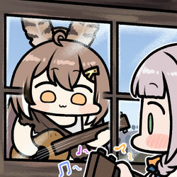 This is a pixiv picture whose title is RUST Mumei.