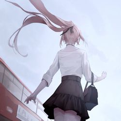 This is a pixiv picture whose title is London Street.