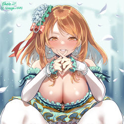 This is a pixiv picture whose title is (skebリク) 加蓮ちゃん.