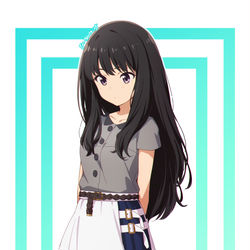 This is a pixiv picture whose title is 私服たきな.
