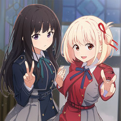 This is a pixiv picture whose title is ピース.