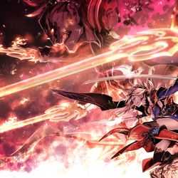 This is a pixiv picture whose title is 六道五輪・倶利伽羅天象.