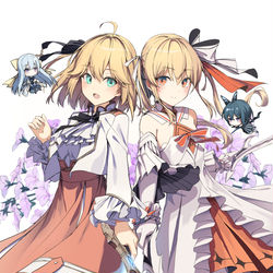 This is a pixiv picture whose title is アニス＆レーネ.