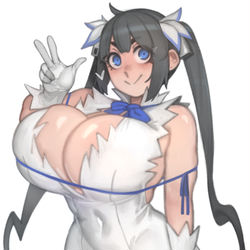 This is a pixiv picture whose title is Hestia.